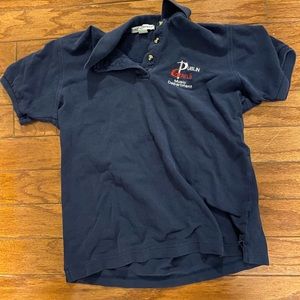 vintage navy blue polo